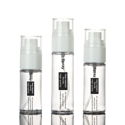 Рот течебезопасной пластиковой бутылки прозрачный течебезопасный 30ml 20mm брызг тумана