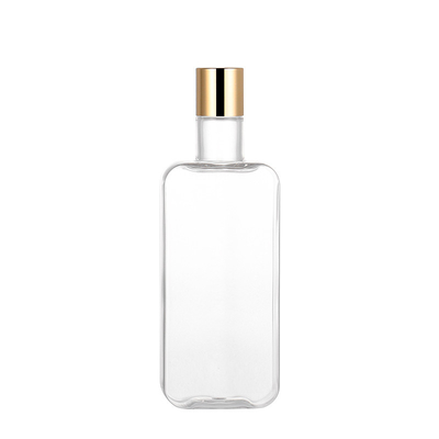 Пластиковая бутылка Squeezable безвоздушное 300ml крышки диска с завинчивой пробкой золота