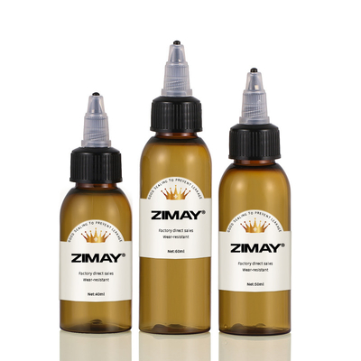 Небольшие пластиковые опарникы с емкостью 60ml Reappliable верхних крышек винта многоразовой