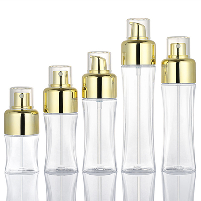 Точные брызги Skincare тумана упаковывая пластиковый лосьон вокруг пустых бутылок насоса 50ml