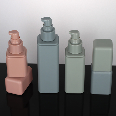 Оптовое 50ml 100ml 150ml заморозило квадратные бутылки брызг сливк масла надкожицы волос лосьона прямоугольника