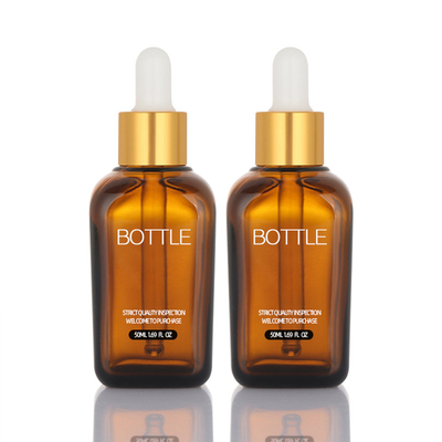 логотипа масла волос контейнера сыворотки капельницы 50ml бутылка сыворотки пустого косметического изготовленного на заказ стеклянная