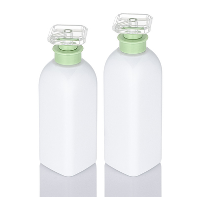 Бутылка геля ливня лосьона мытья тела Refillable изготовленного на заказ расширения волос зеленого цвета 300ml 500ml 700ml пластиковая