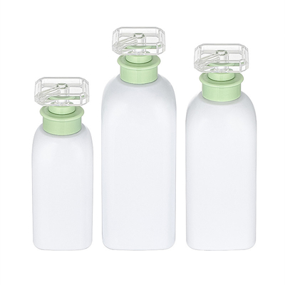 Бутылка геля ливня лосьона мытья тела Refillable изготовленного на заказ расширения волос зеленого цвета 300ml 500ml 700ml пластиковая