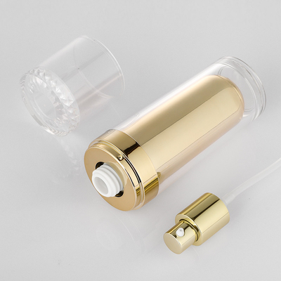 макияжа красоты 30ml 50ml 100ml 120ml набор skincare контейнеров сливк бутылки 50g лосьона пластикового акрилового косметический роскошный