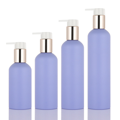 Eco дружелюбный 8 oz новый стиль ЛЮБИМЦА 150ml 200ml 250ml заморозил фиолетовую бутылку прессы насоса золота геля ливня лосьона мытья тела