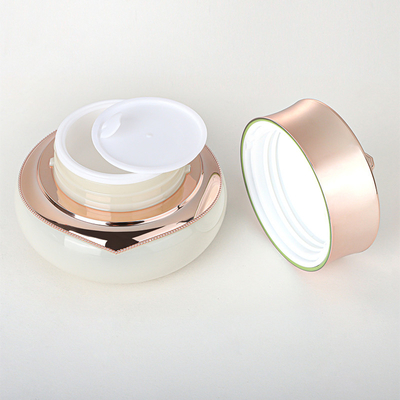 Упаковка костюма Skincare бутылки лосьона тонера опарника 100ml 120ml 150ml сливк стороны 50ml роскошного золота уникальная