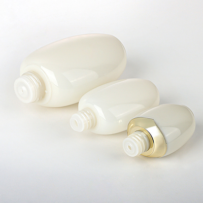 Упаковка костюма Skincare бутылки лосьона тонера опарника 100ml 120ml 150ml сливк стороны 50ml роскошного золота уникальная
