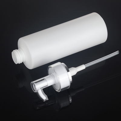 круга PE 300ml 143mm бутылка лосьона белого косметическая для упаковки геля ливня