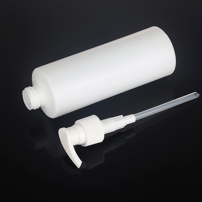 круга PE 300ml 143mm бутылка лосьона белого косметическая для упаковки геля ливня