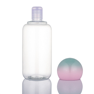 пластиковая бутылка лосьона шампуня 500ml с упаковкой Skincare крышки винта верхней