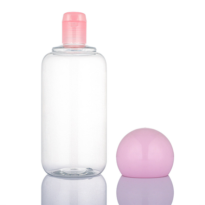 пластиковая бутылка лосьона шампуня 500ml с упаковкой Skincare крышки винта верхней