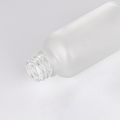 Штейновая белая стеклянная капельница эфирного масла разливает 30ml по бутылкам с серебряной крышкой