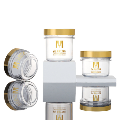 сливк масла тела крышки золота 100ml 120ml 200ml лицевая scrub контейнер пустая роскошная черная мини косметическая сливк раздражает 50 ml