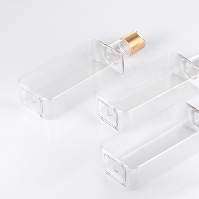 бутылка прозрачное PETG материальное Recycable крышки диска 300ml с крышкой золота