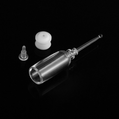 Прозрачные пробирки сыворотки 2 Ml, безвоздушная косметическая сыворотка разливают печатание по бутылкам экрана