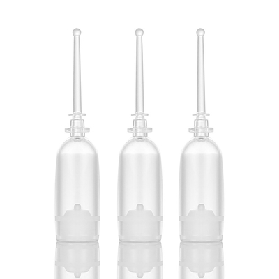 Прозрачные пробирки сыворотки 2 Ml, безвоздушная косметическая сыворотка разливают печатание по бутылкам экрана