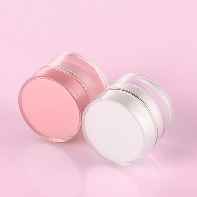 Опарник Skincare сливк розового роскошного масла тела упаковывая Scrub с контейнером оправы золота завинчивой пробки косметическим
