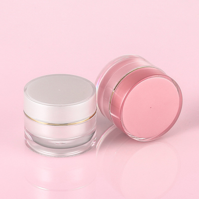 Опарник Skincare сливк розового роскошного масла тела упаковывая Scrub с контейнером оправы золота завинчивой пробки косметическим