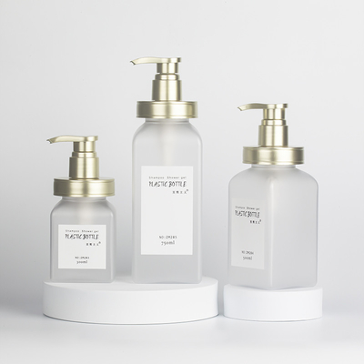 Бутылки 200ml пустые пластиковые, бутылки Bpa свободные лосьона насоса 62mm косметические безвоздушные
