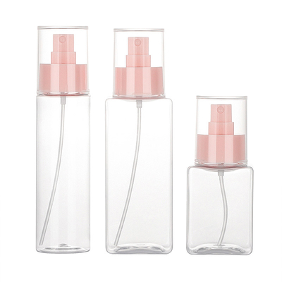 Розовая бутылка 100ml 200ml брызг любимца с диаметром рта 48mm 24mm элегантным