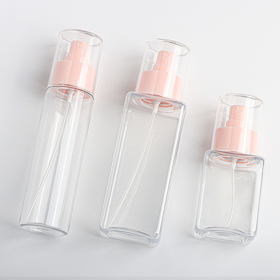 Розовая бутылка 100ml 200ml брызг любимца с диаметром рта 48mm 24mm элегантным
