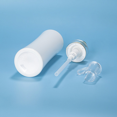 шампуня салона округлой формы OEM 350ml 400ml 500ml насос тела пластикового безвоздушный упаковывая пластиковые бутылки