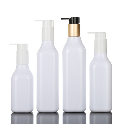лосьона квадрата 200ml 300ml 350ml 400ml бутылка насоса золота роскошного Biodegradable уникального косметического безвоздушная