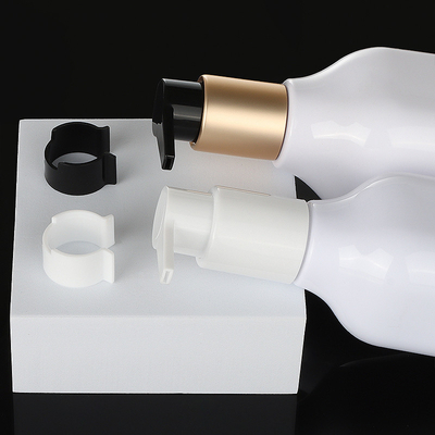 лосьона квадрата 200ml 300ml 350ml 400ml бутылка насоса золота роскошного Biodegradable уникального косметического безвоздушная