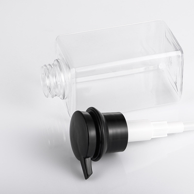 Прозрачная роскошная бутылка PETG пластиковое материальное 350ML насоса лосьона