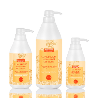 Круглая круглая бутылка лосьона с насосом Multiapplication 300ml 39mm