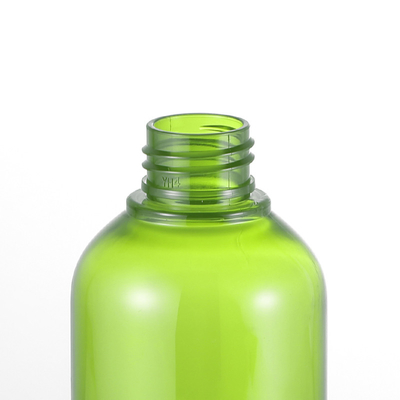 бутылка лосьона круга косметическая, бутылки 300ML лосьона тела 54mm зеленые пустые