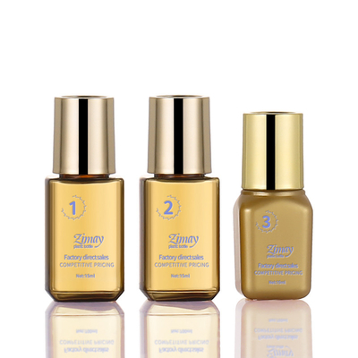 OEM цвета золота пустой бутылки перемещения 15ml установленный доступный для заботы кожи