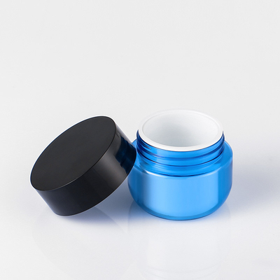 Черная сливк упаковывая многоразовое опарника Refillable для лосьонов и Creams 4 Oz