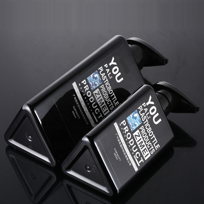 пластиковые бутылки 500ml для Creams черный Refillable материал ЛЮБИМЦА